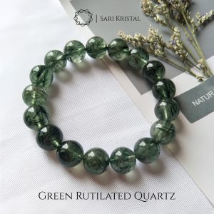 绿发晶 / Green Rutilated Quartz